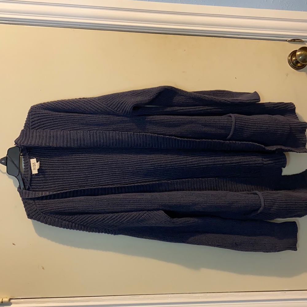 Women’s large blue cardigan